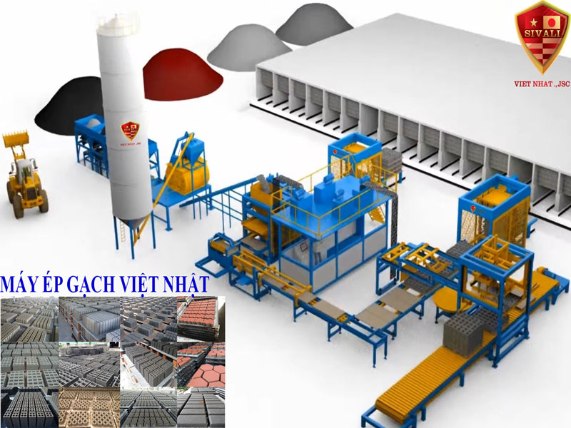 máy sản xuất gạch block
