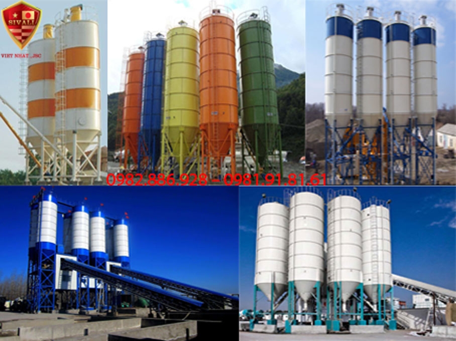 Si lô chứa xi măng (40-500 tấn). Báo giá chi tiết mới nhất