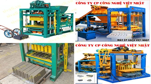 MÁY ÉP GẠCH KHÔNG NUNG BÁN TỰ ĐỘNG