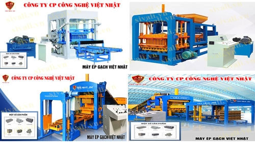 MÁY ÉP GẠCH KHÔNG NUNG TỰ ĐỘNG