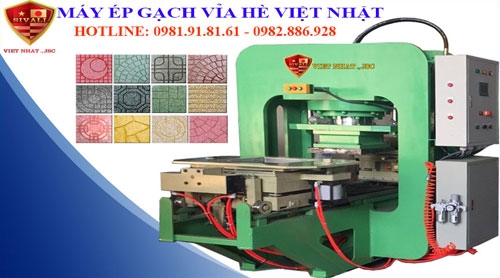 MÁY ÉP GẠCH TERRAZZO - VỈA HÈ