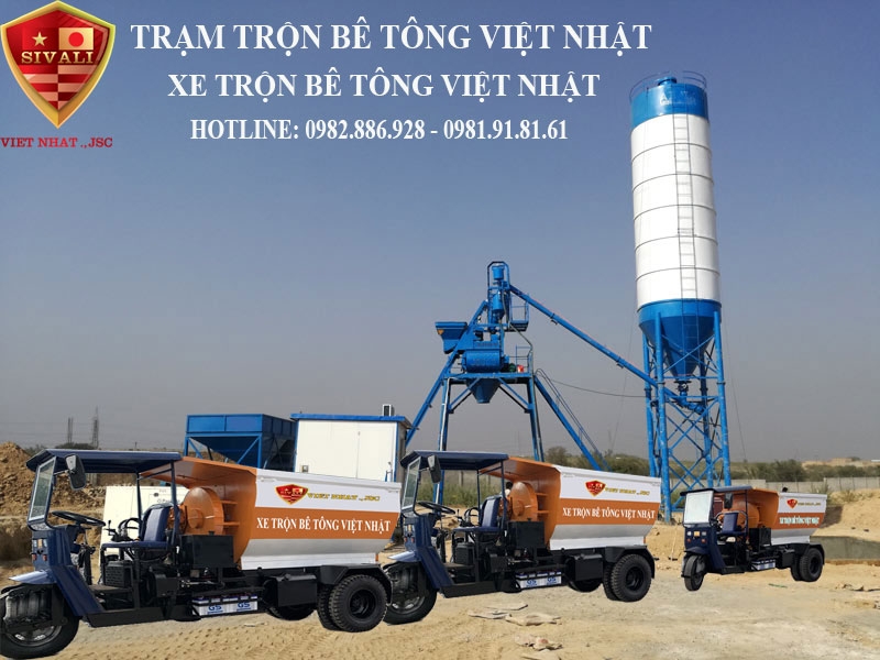 Trạm trộn bê tông mini. Giá rẻ nhất bao nhiêu tiền?