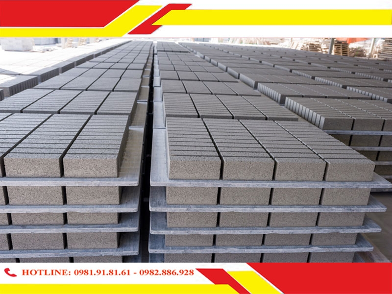 Định mức nguyên vật liệu và quy trình sản xuất gạch không nung