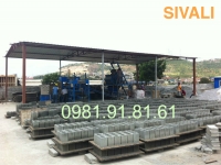 Máy ép gạch không nung tại Bình Phước. Năng suất cao - Giá rẻ