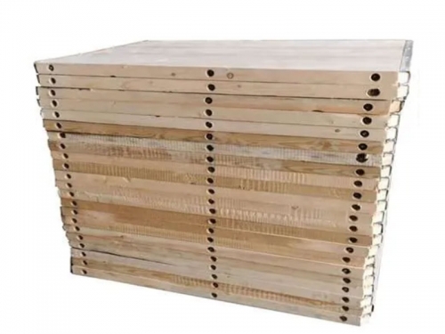 Pallet gỗ k&ecirc; gạch kh&ocirc;ng nung. Chất lượng cao - Chi ph&iacute; thấp
