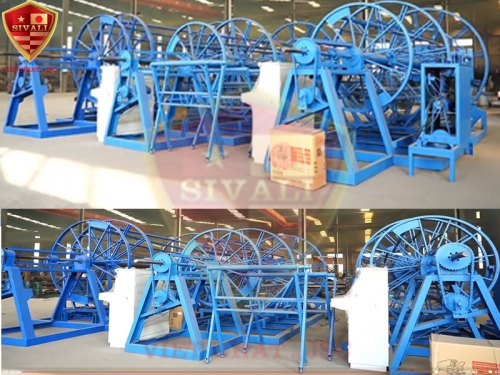 Gi&aacute; m&aacute;y h&agrave;n lồng th&eacute;p cống b&ecirc; t&ocirc;ng tự động